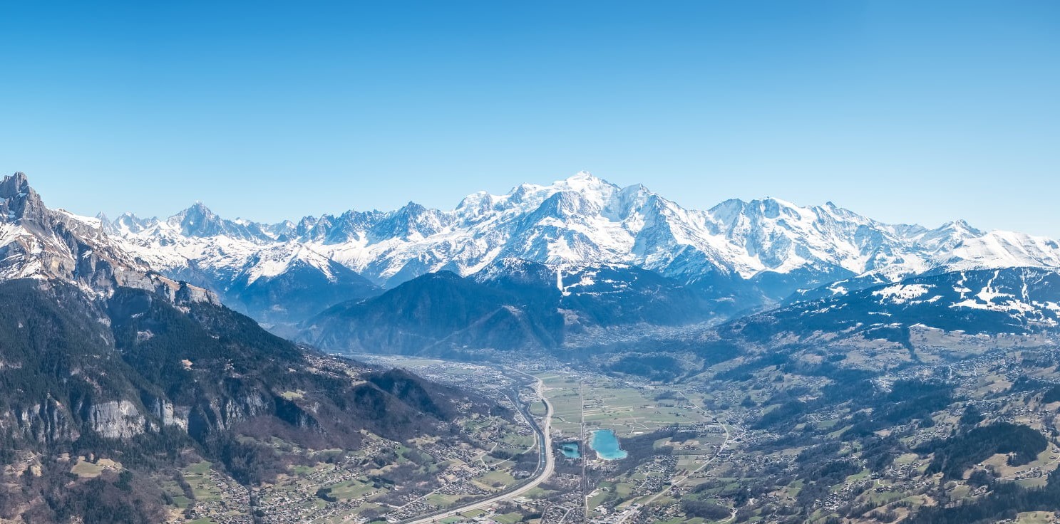 parapente mont blanc